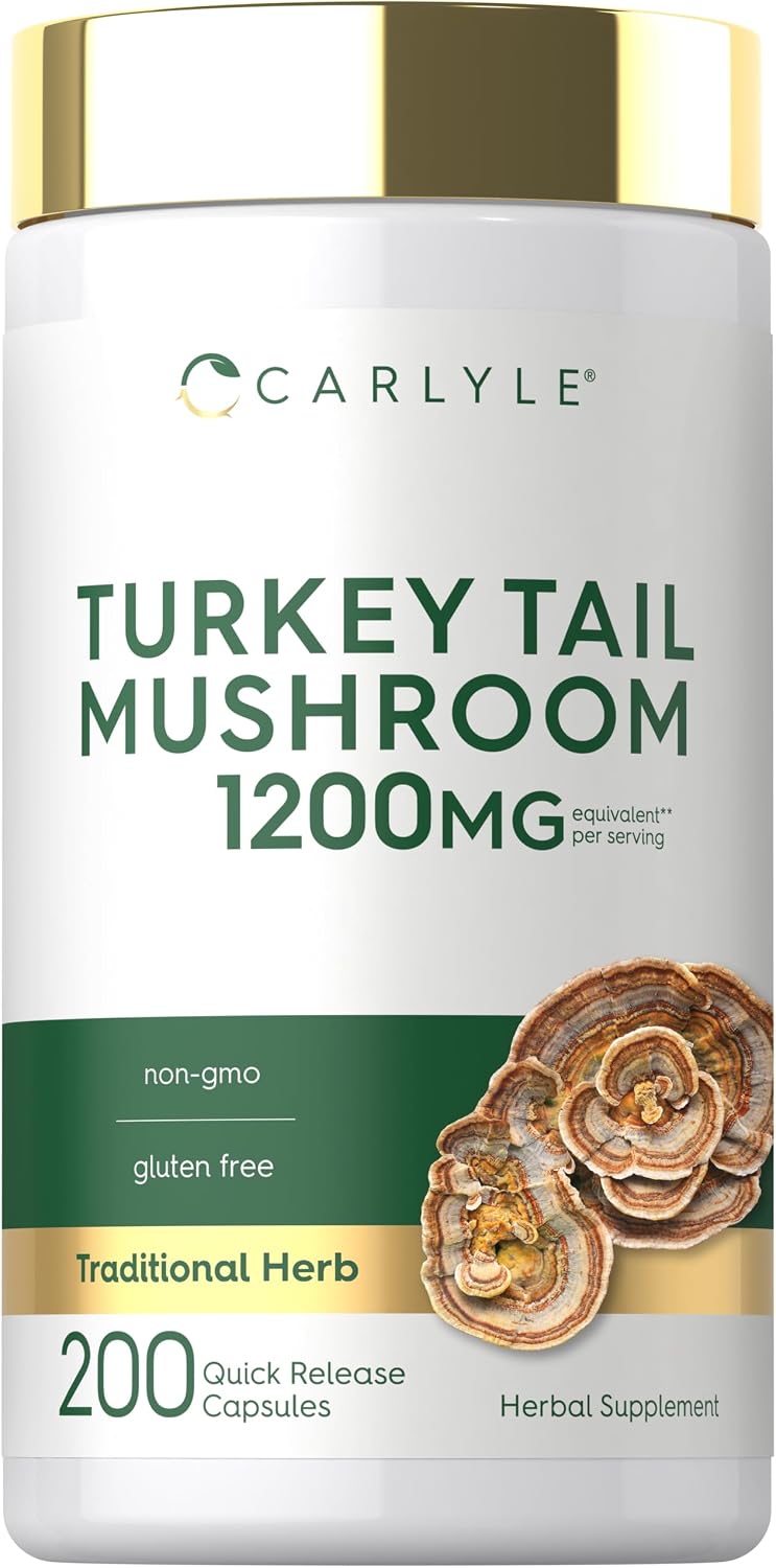 Turkey Tail Mushroom | 200 Capsules