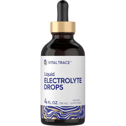 View 1 Vital Trace Liquid Electrolyte Drops bottle, 4 fl oz.