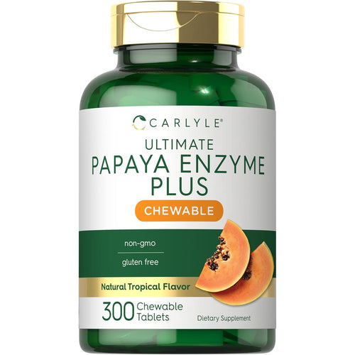 View 1 Enzima de Papaya | 300 Tabletas Masticables