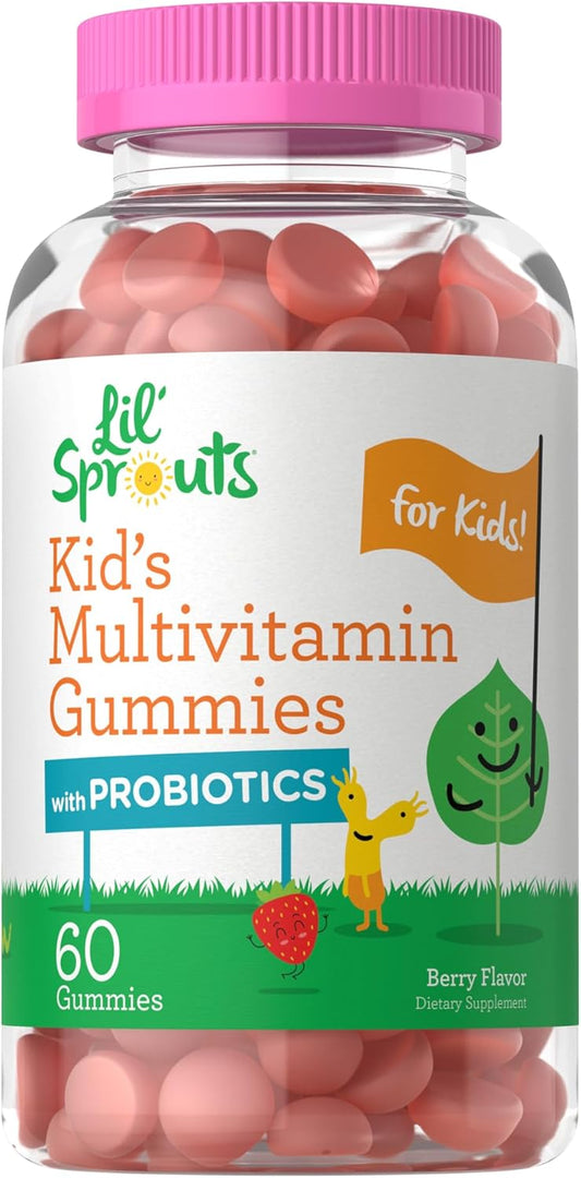 Multivitamin with Probiotics for Kids | 60 Gummies