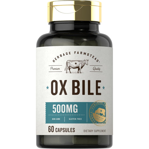 View 1 Bile de Boi 500mg | 60 Cápsulas