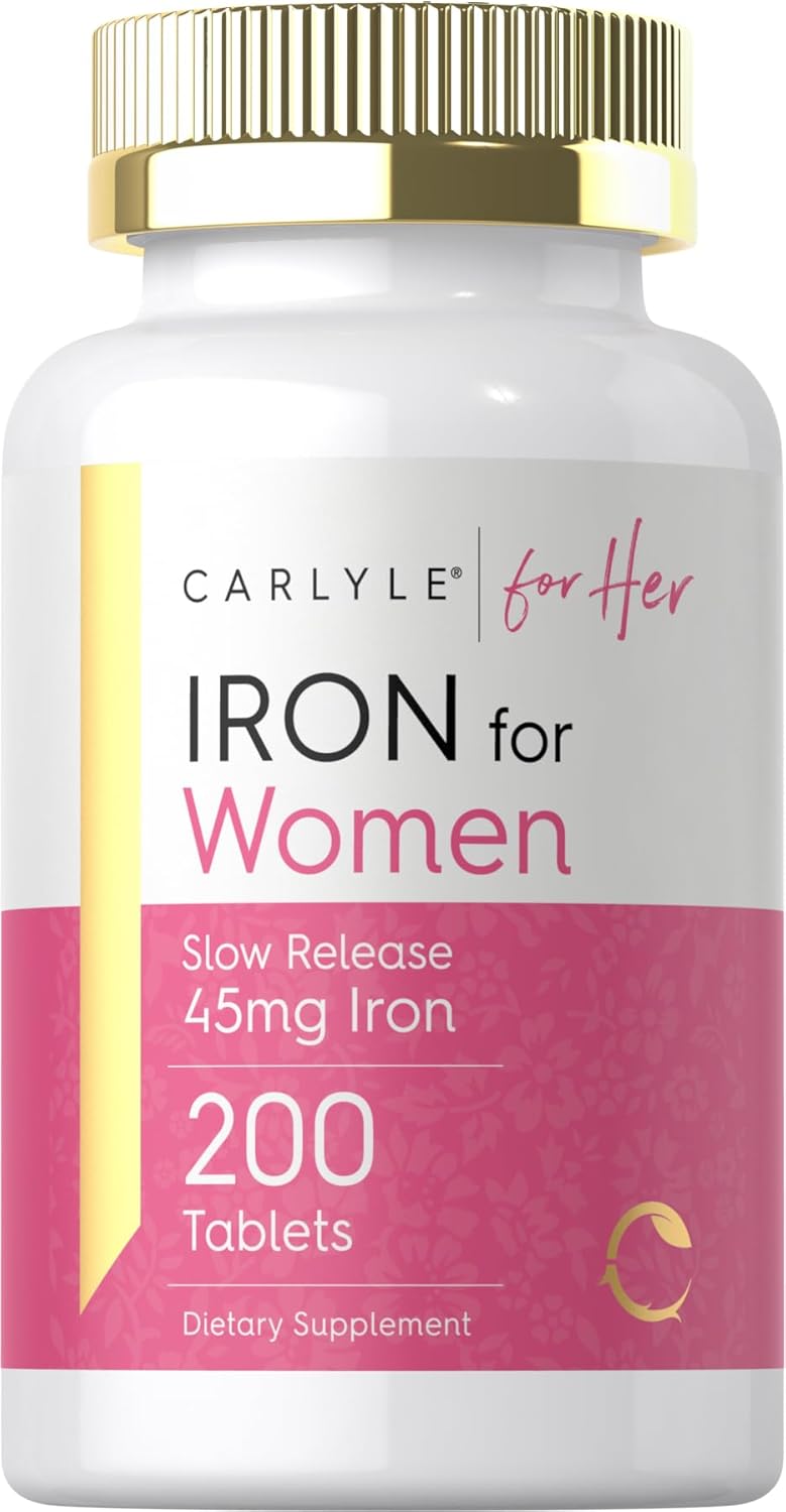 Iron for Women 45mg | 200 Tablets