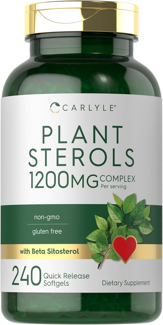 Plant Sterols 1200mg per serving | 240 Softgels