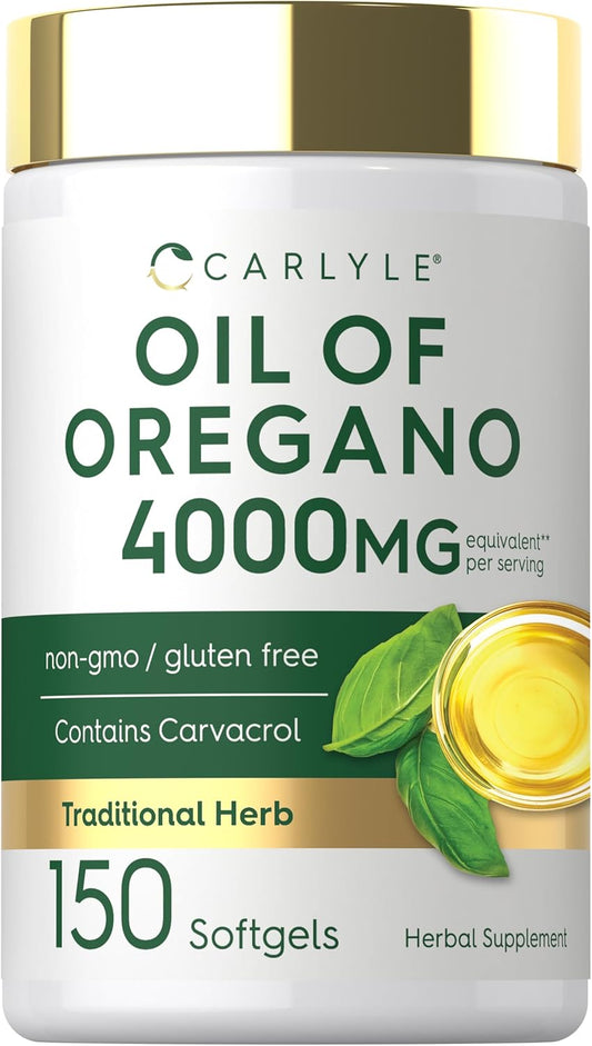 Huile d'Origan | 150 Capsules Molles
