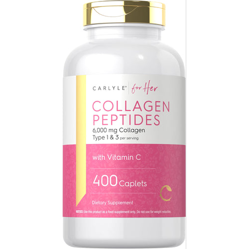 View 1 Péptidos de Colágeno con Vitamina C | 400 Comprimidos