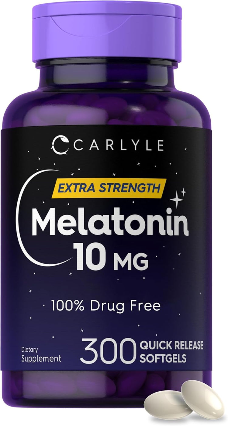 Melatonin 10mg | 300 Softgels
