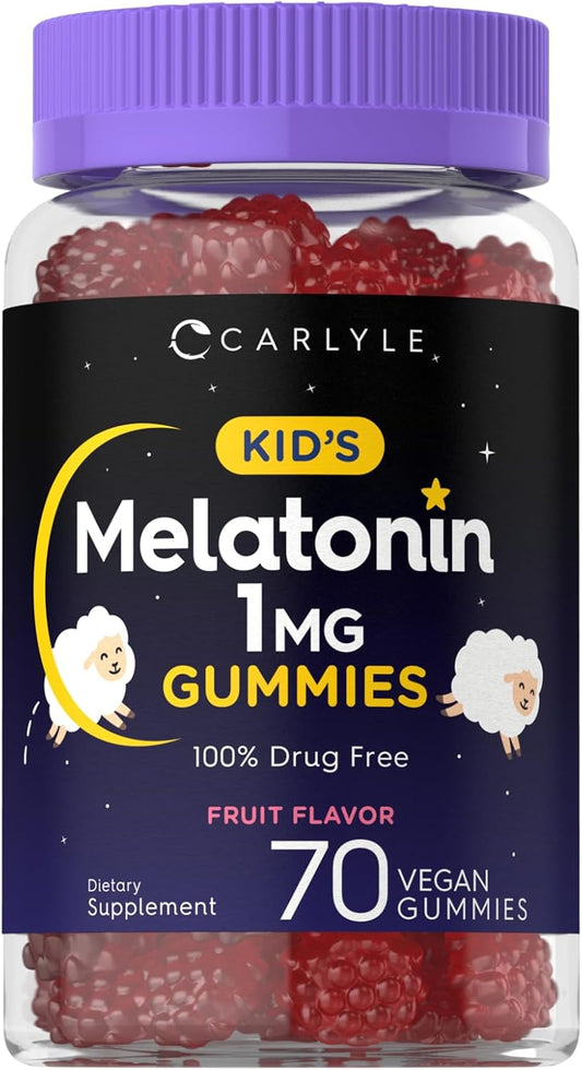 Melatonina 1mg per Bambini | 70 Caramelle Gommose