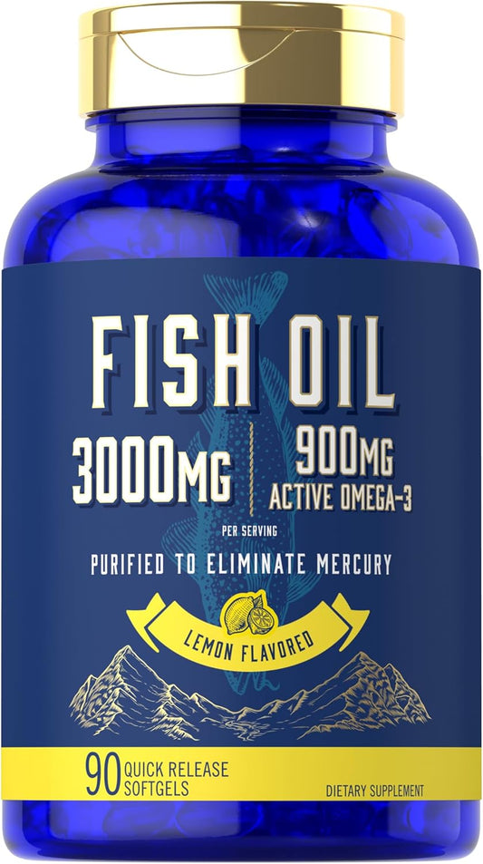 Olio di pesce 3000mg per dose | 90 Softgel