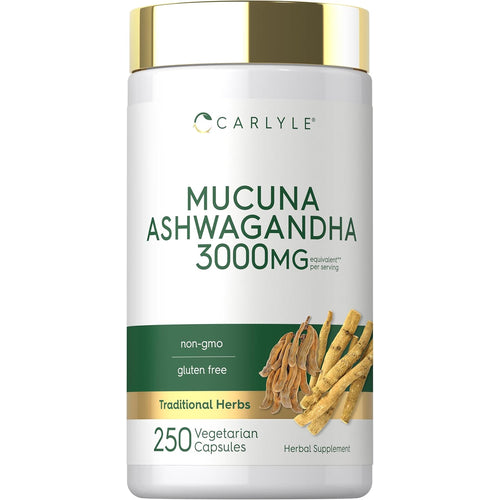 View 1 Mucuna com Ashwagandha | 250 Cápsulas