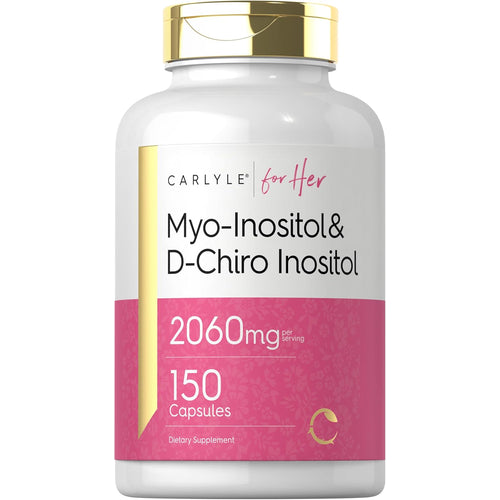 View 3 Mio-Inositol y D-Chiro Inositol 2060mg por porción | 150 Cápsulas