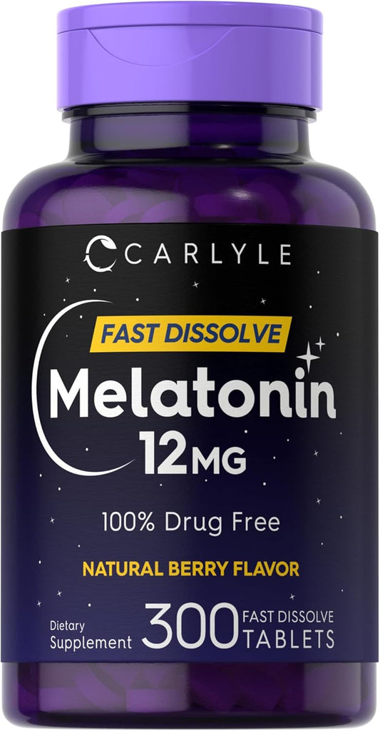 Melatonina 12mg | 300 Comprimidos