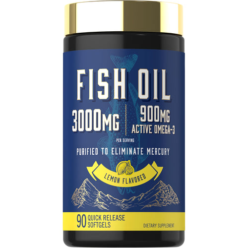View 1 Fish Oil 3000mg per serving | 90 Softgels