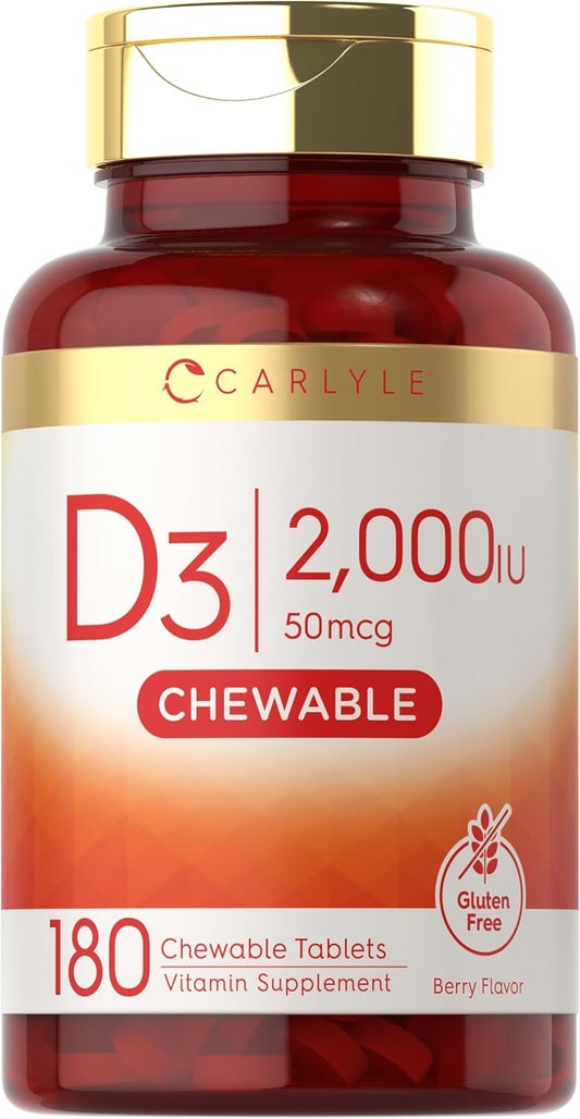 Vitamine D-3 2000IU | 180 Comprimés