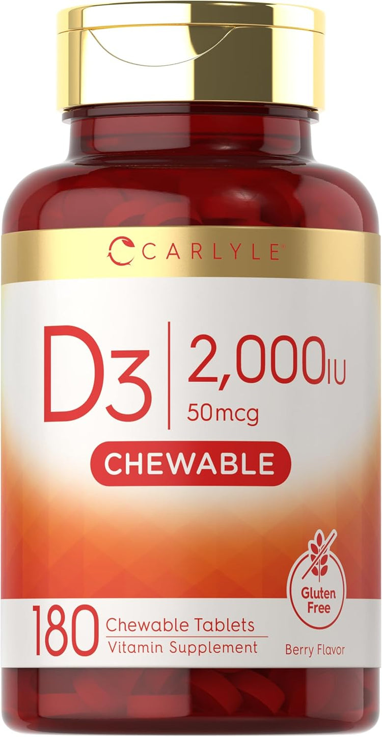 Vitamin D-3 2000IU | 180 Tablets