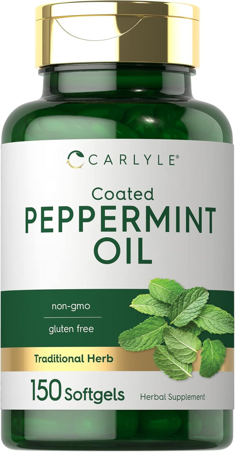 Peppermint Oil 100mg | 150 Softgels