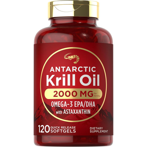 View 1 Antarctic Krill Oil 2000mg per serving | 120 Softgels