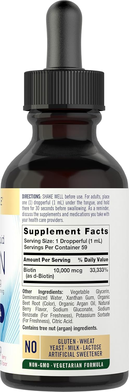 Biotin 10000 mcg | 2 oz Flüssigkeit