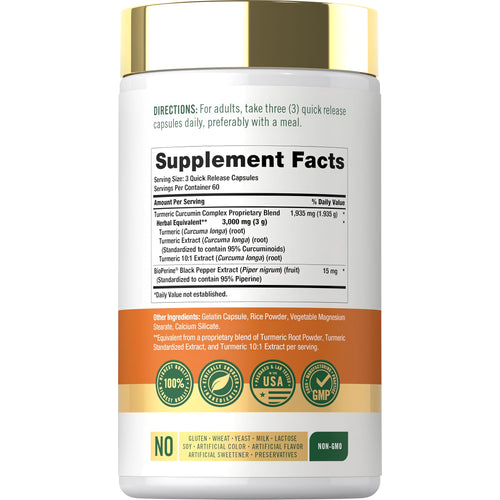 View 2 Kurkuma-Curcumin-Komplex | 180 Kapseln