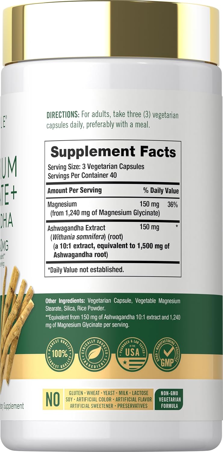 Magnesium Glycinate Complex | 120 Capsules