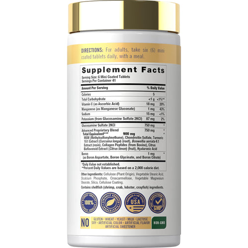 View 2 Glucosamine Chondroitin MSM Turmeric | 250 Mini Tablets