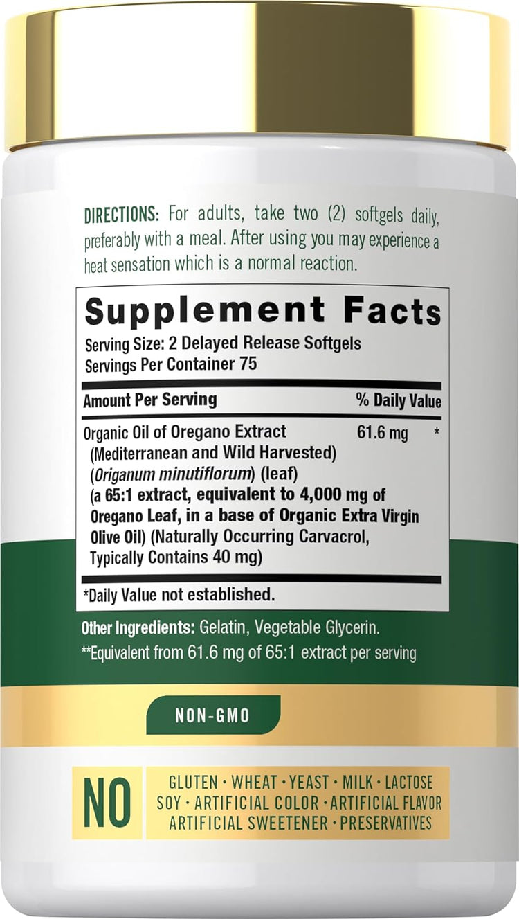 Oregano Oil | 150 Softgels