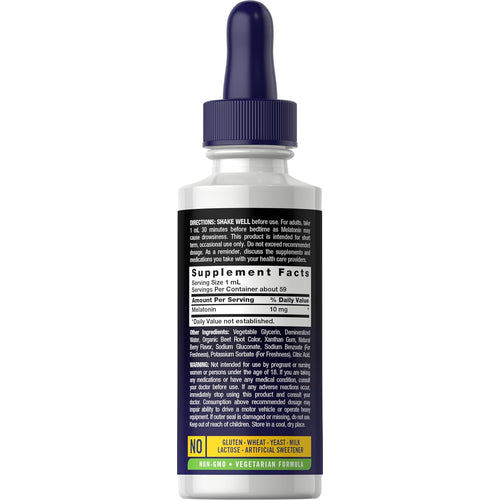 View 2 Melatonin 10mg | 2 fl oz Liquid Drops
