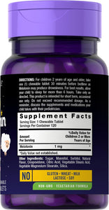 Melatonin 1mg for Kids | 120 Tablets