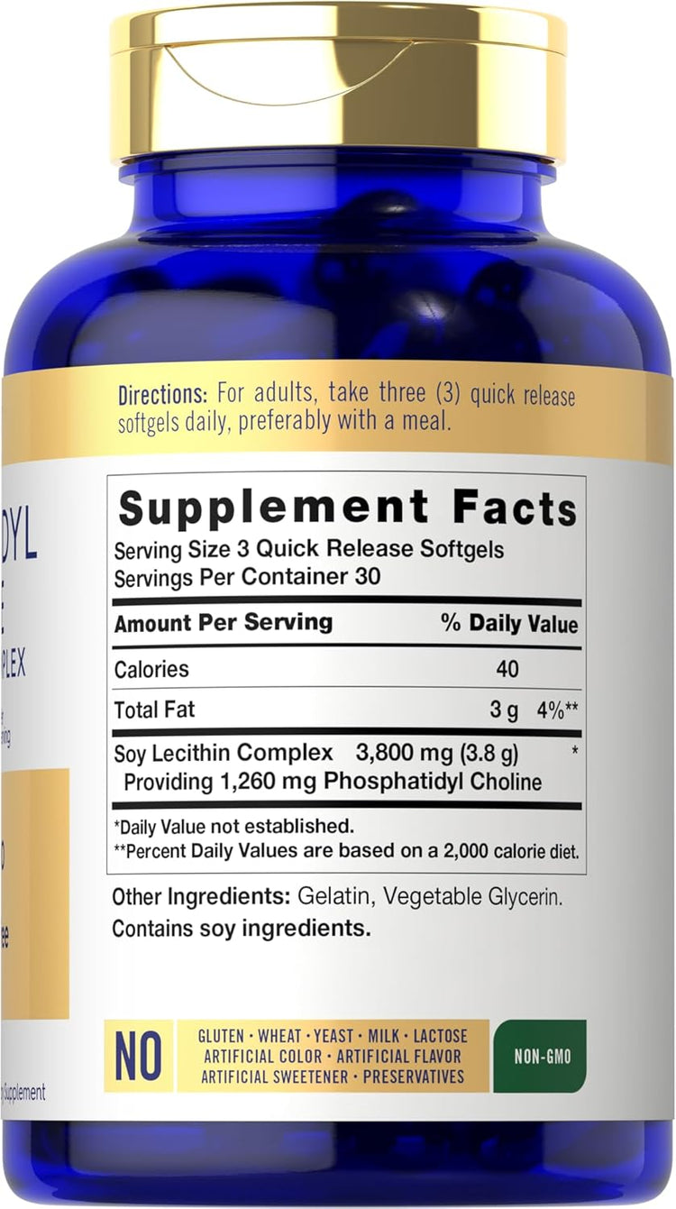 Phosphatidyl Choline Complex | 90 Softgels