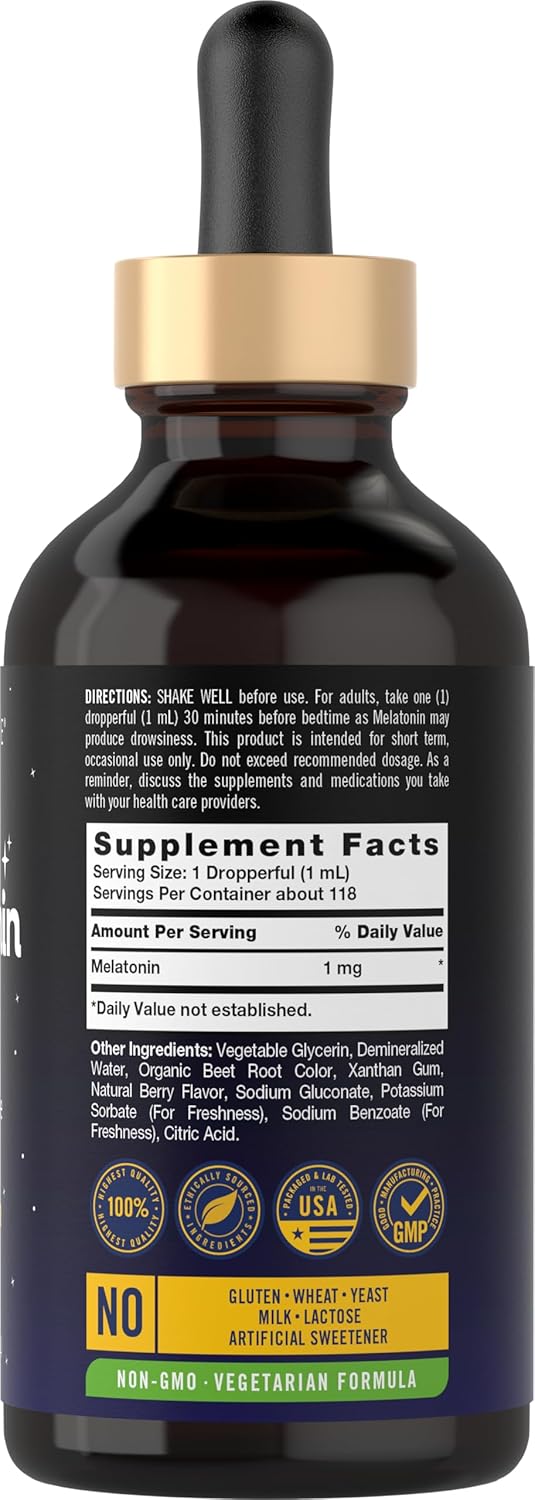 Melatonin 1mg | 4oz Liquid