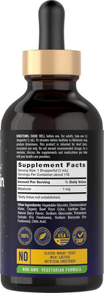 Load image into Gallery viewer, Melatonin 1mg | 4oz Liquid
