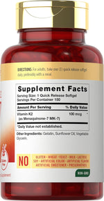 Load image into Gallery viewer, Vitamin K-2 100mcg | 150 Softgels
