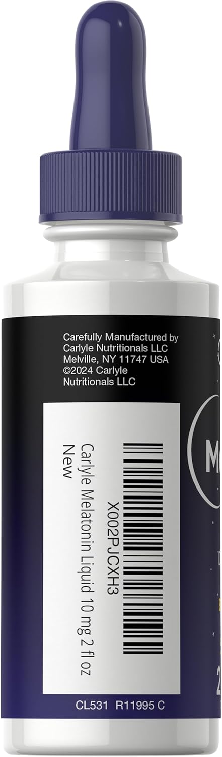 Melatonina 10mg | 2 fl oz Gotas Líquidas