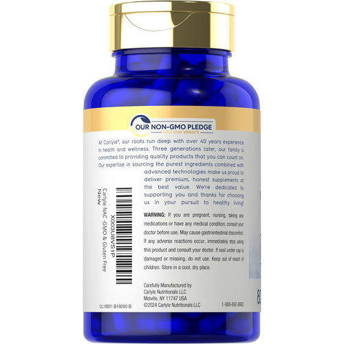 View 3 N-Acetil Cisteína 1000mg por porción | 80 Cápsulas