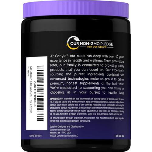 View 3 Melatonin 12mg | 60 Soft Chews