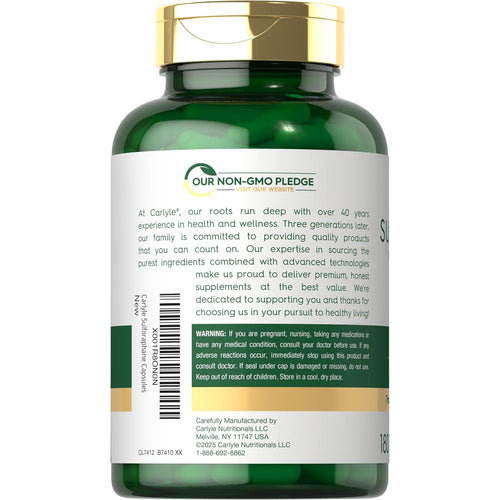 View 3 Sulforaphane Broccoli Sprout 400mcg | 180 Capsules