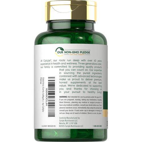 View 3 Aglio Inodore | 300 Softgels