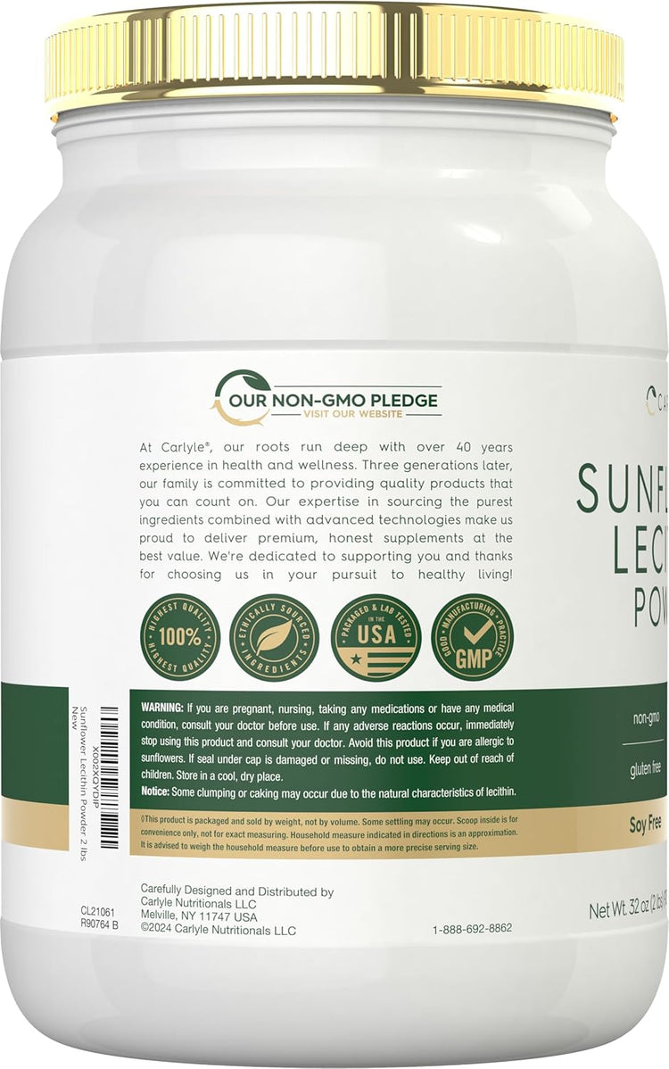 Lécithine de Tournesol | Poudre 32oz