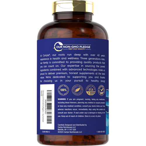 View 3 Infographic: Non-GMO pledge, highest quality, ethically sourced, lab tested in USA, GMP certified.