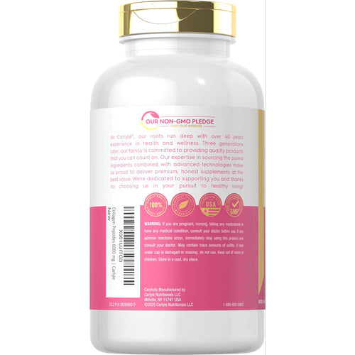 View 3 Péptidos de Colágeno con Vitamina C | 400 Comprimidos