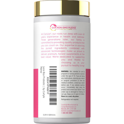 View 3 Women's Probiotic for Vaginal Moisture | with Slippery Elm and Pineapple