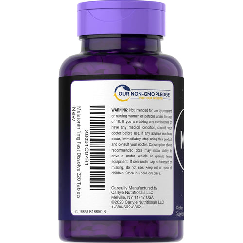 View 3 Melatonin 1mg | 220 Tablets