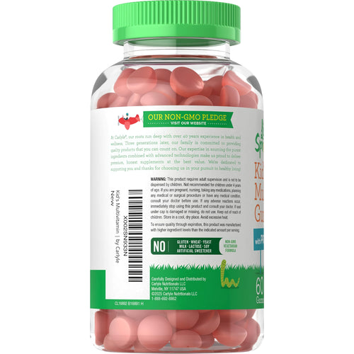View 3 Multivitaminico con Probiotici per Bambini | 60 Gummies