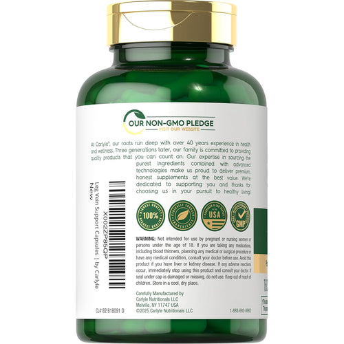 View 3 Leg Vein Support | 180 Capsules