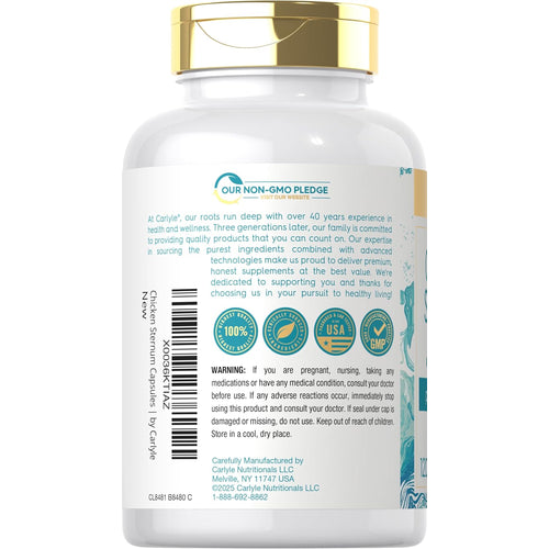 View 3 Kollagen Hühnerbrustbein Knorpel 3000mg pro Portion | 120 Kapseln