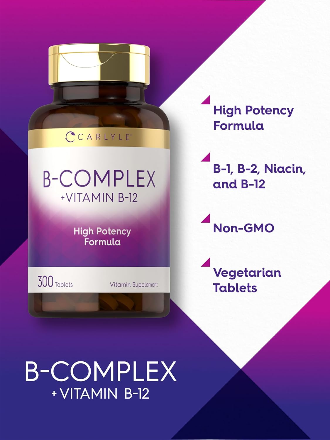 Vitamin B-Complex | 300 Tablets