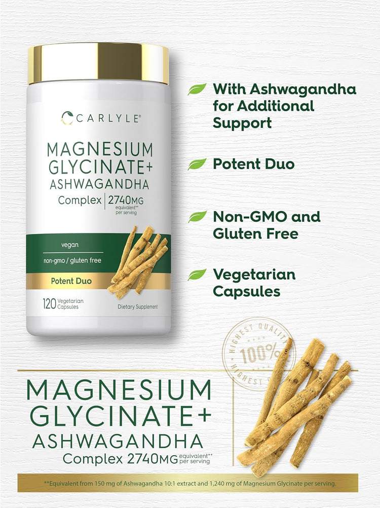 Magnesium Glycinate Complex | 120 Capsules