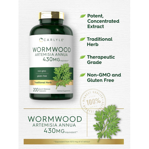 View 4 Sweet Wormwood | 200 Capsules