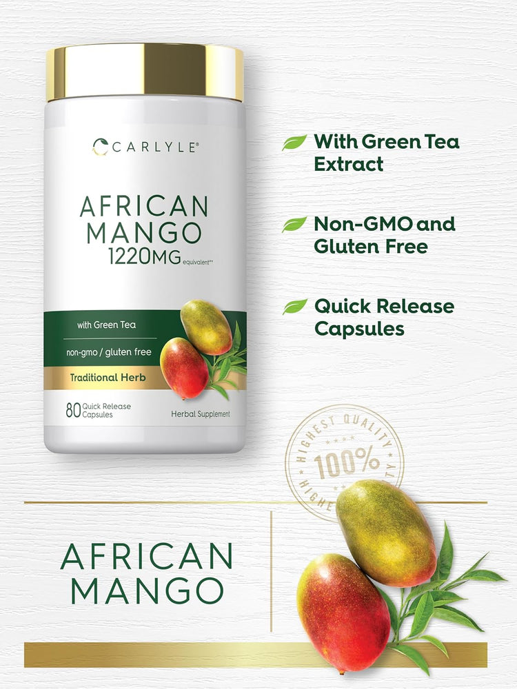 Mango Africano | 80 Cápsulas