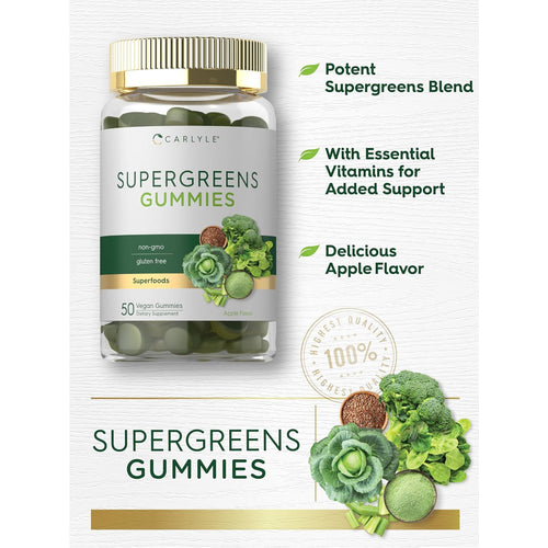 View 4 Super Greens | 50 Gomitas