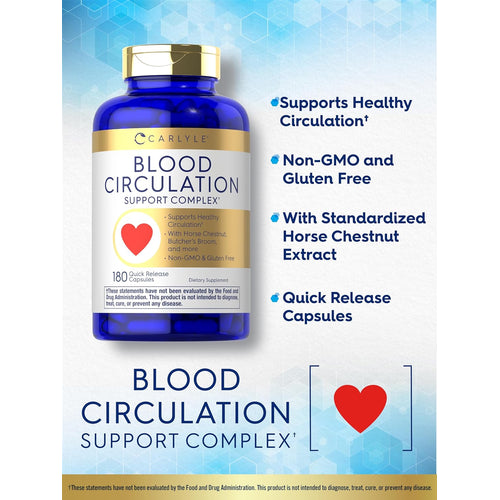 View 4 Blood Circulation Support Complex | 180 Capsules